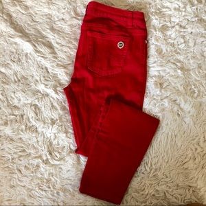 Michael Kors Red Denim Pants